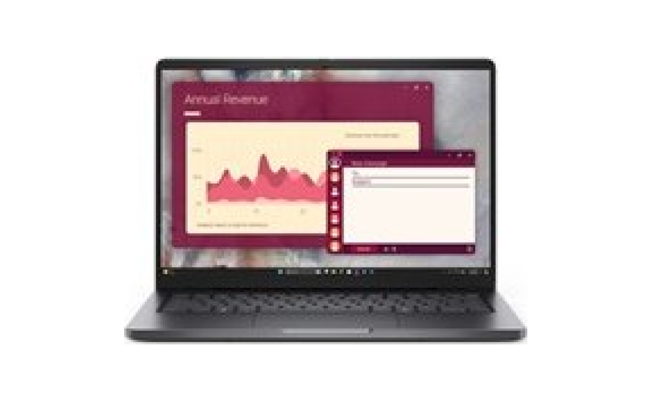 DELL PRO 14"FHD Core 5 120U 8GB 512GB SSD Win11Pro Black 1Y