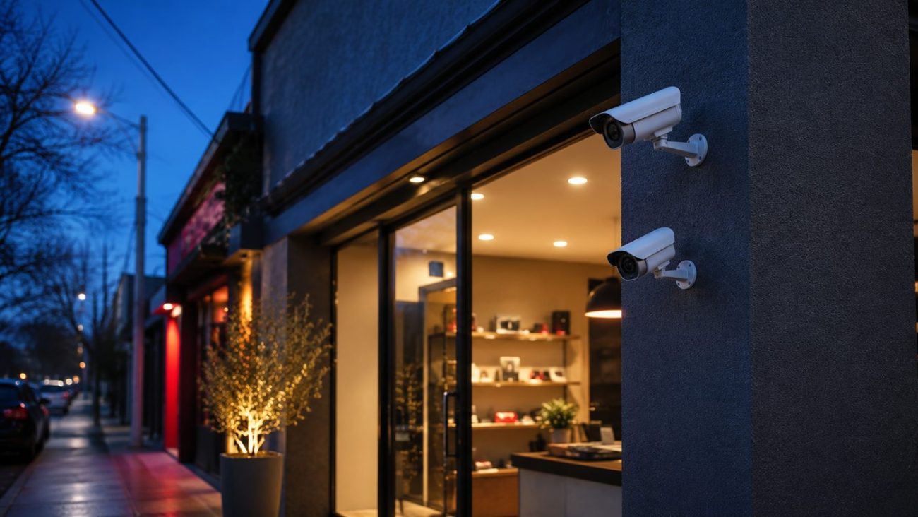 Sistema de video vigilancia en local comercial